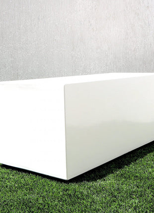 Rectangular GRP Pot 100x40x40cm Modern Durable Outdoor Planter Box
