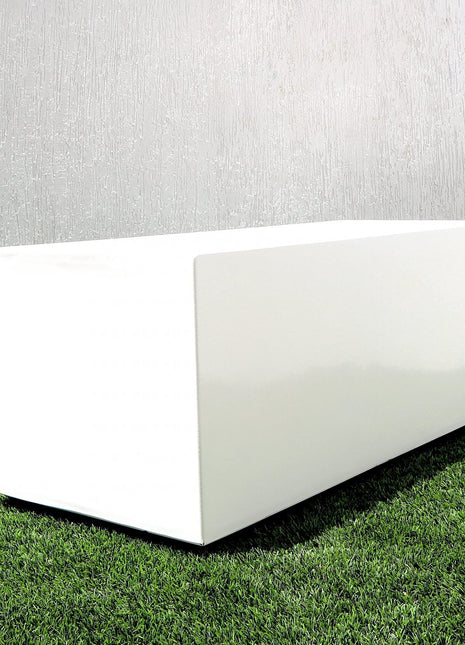 Rectangular GRP Pot 100x40x40cm Modern Durable Outdoor Planter Box