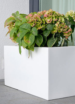 Rectangular GRP Pot 100x40x60cm Modern Durable Outdoor Planter