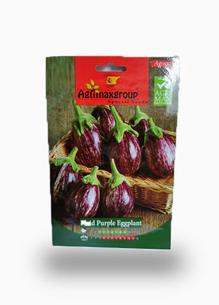 Plaid Purple Eggplant