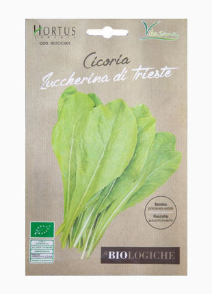 Organic Cicoria Zuccherina Trieste Busta Bio Organic