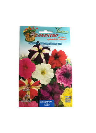 Petunia Superbissima Mix Seeds by CANESTRO