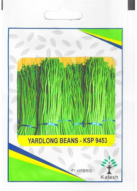 Kalash Yardlong Beans KSP 9453 F1 Hybrid Premium Quality Seeds